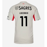 Benfica Dodi Lukebakio #11 Fußballbekleidung Auswärtstrikot 2025-26 Kurzarm